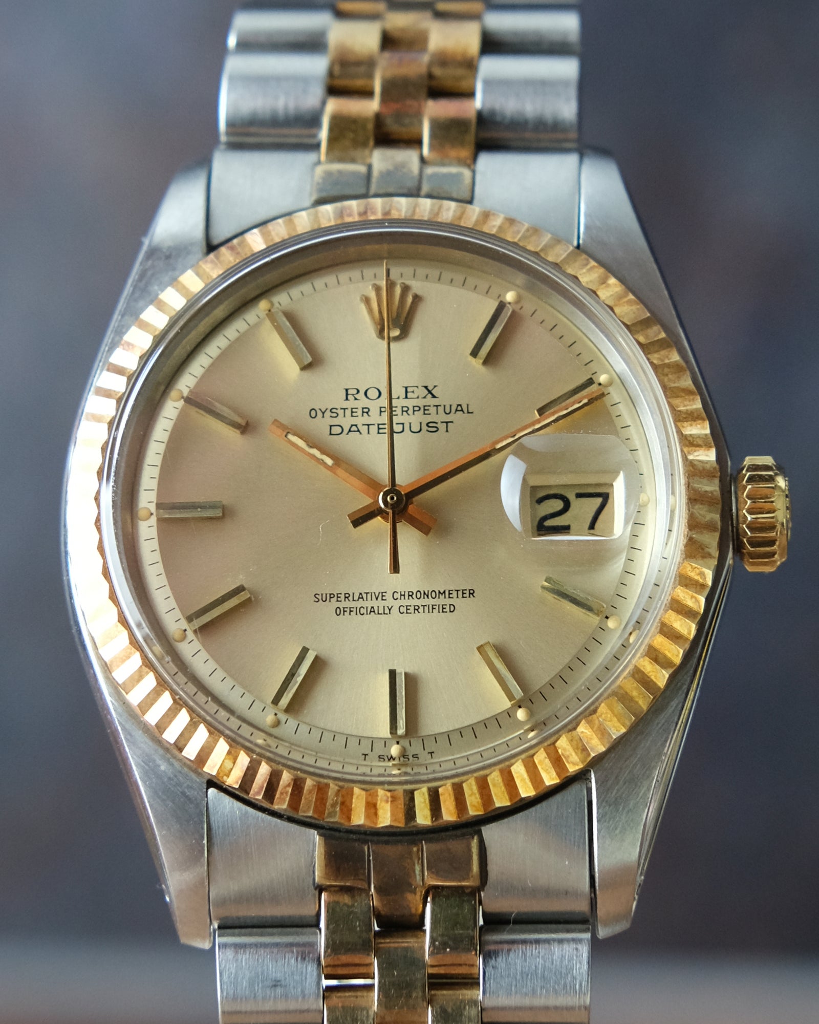 Rolex Datejust reference 1601/3 With papers LNOS condition. CRAZY