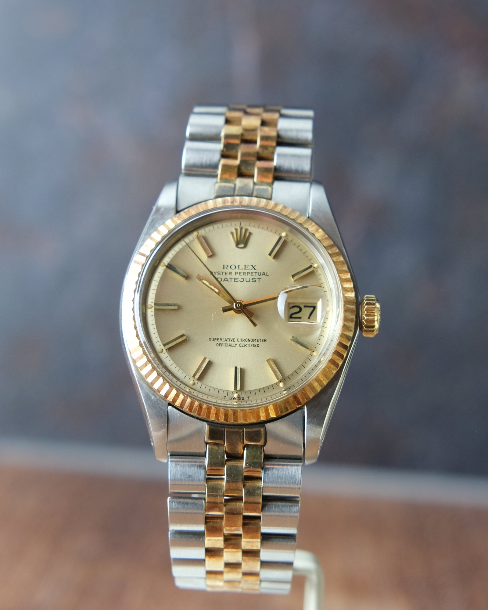 その他 RT 185782 Rolex Datejust reference 1601/3 With papers LNOS condition. CRAZY