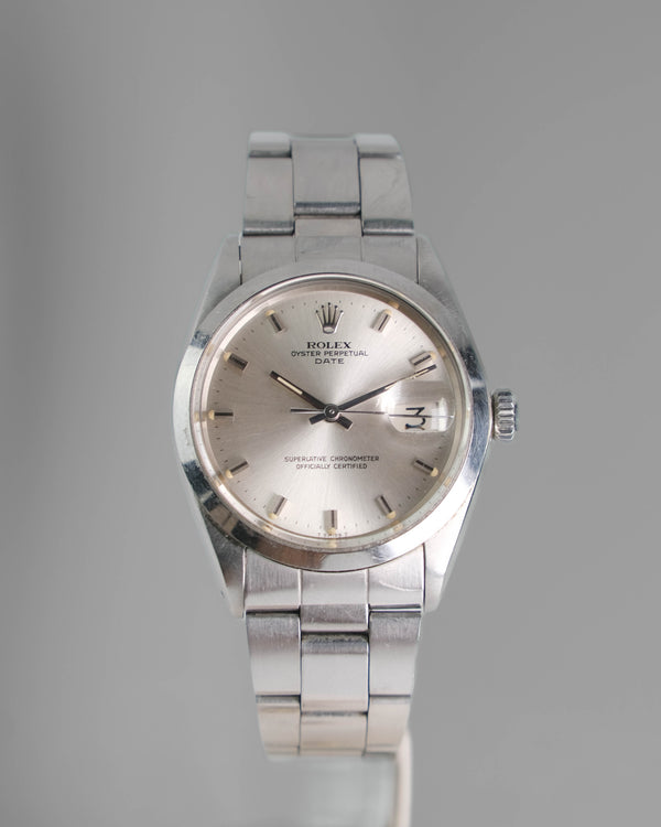Rolex 1500 oyster perpetual date from 1970 with papers