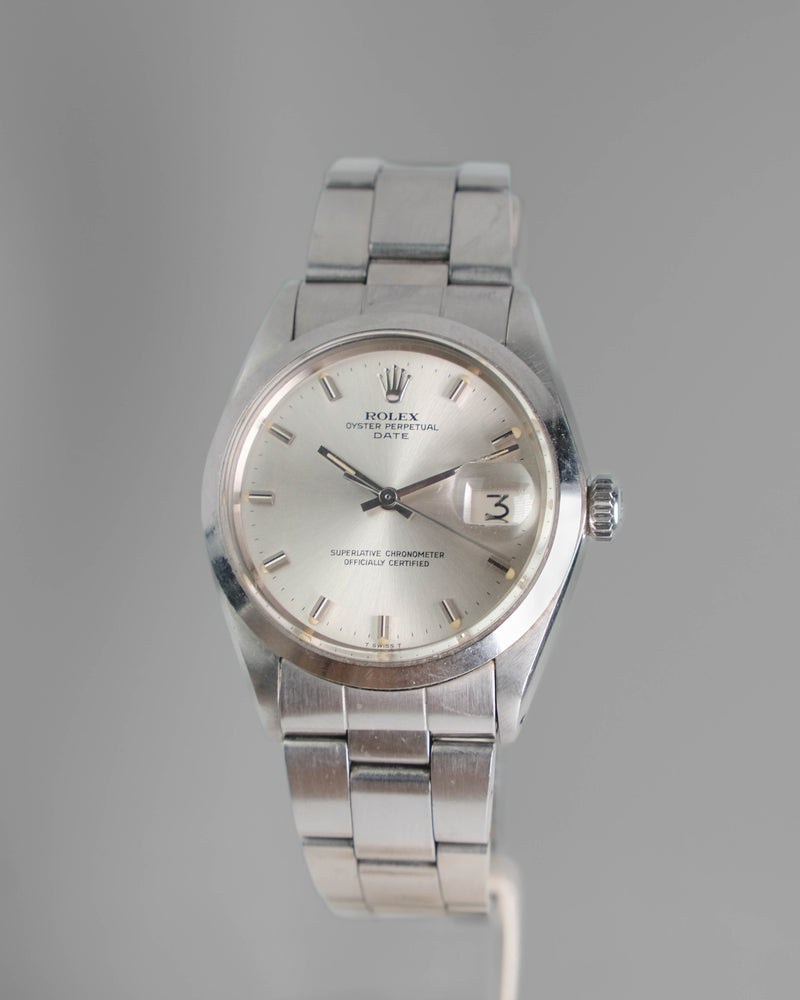 Rolex 1500 oyster perpetual date from 1970 with papers