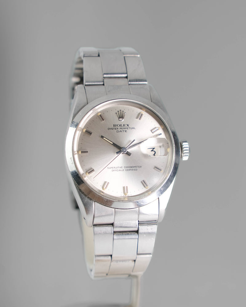 Rolex 1500 oyster perpetual date from 1970 with papers