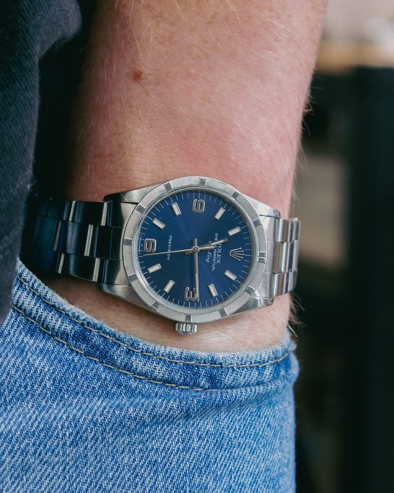 Rolex Air-king Reference 14010 With Papers From 1999