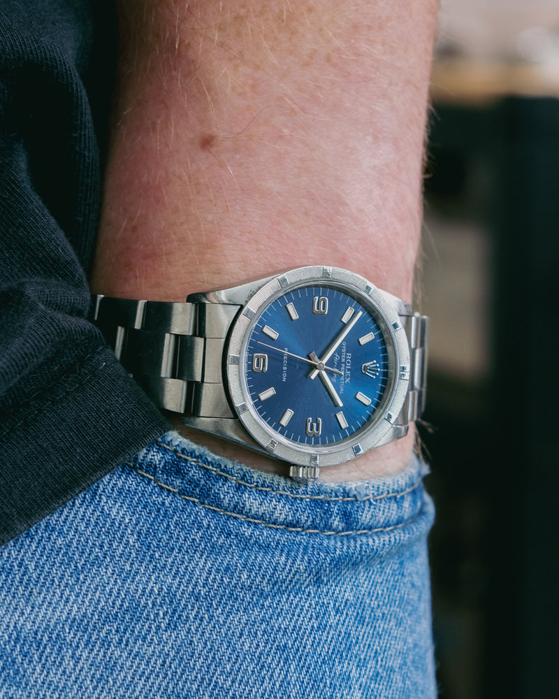 Rolex Air-king Reference 14010 With Papers From 1999