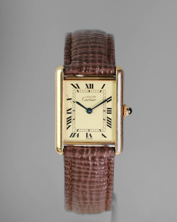 Cartier Must de Tank lemon dial  Quartz