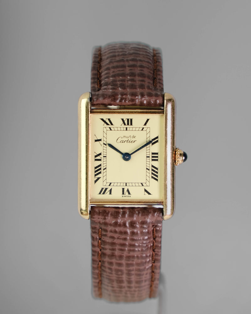 Cartier Must de Tank lemon dial  Quartz