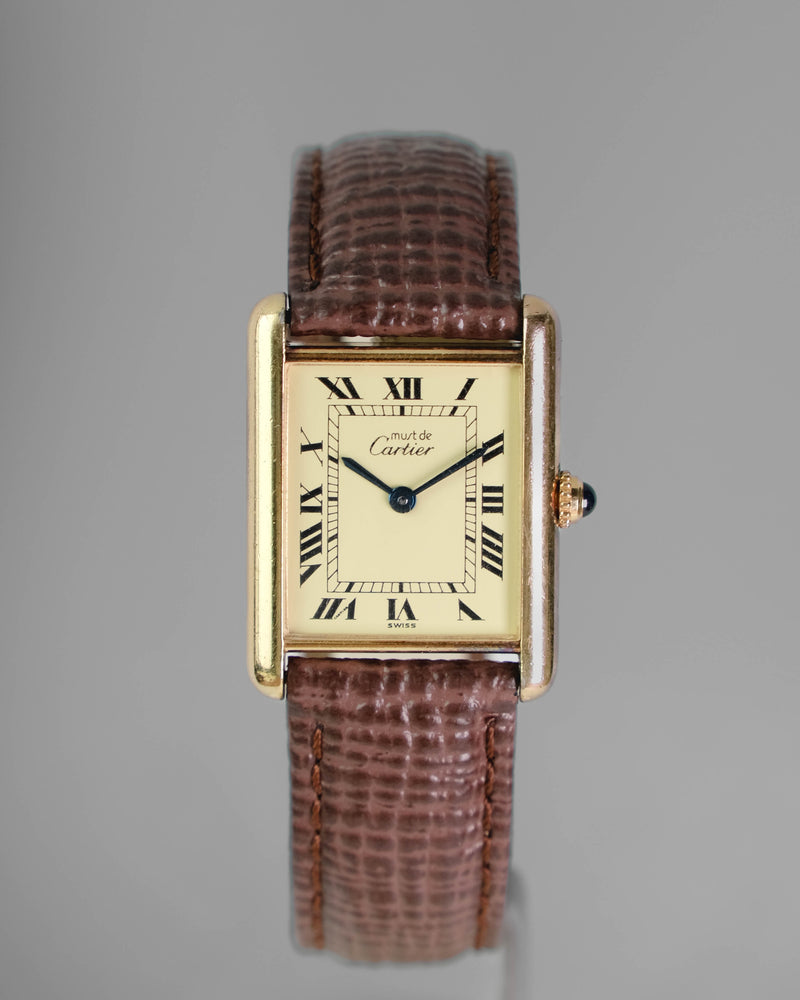 Cartier Must de Tank lemon dial  Quartz