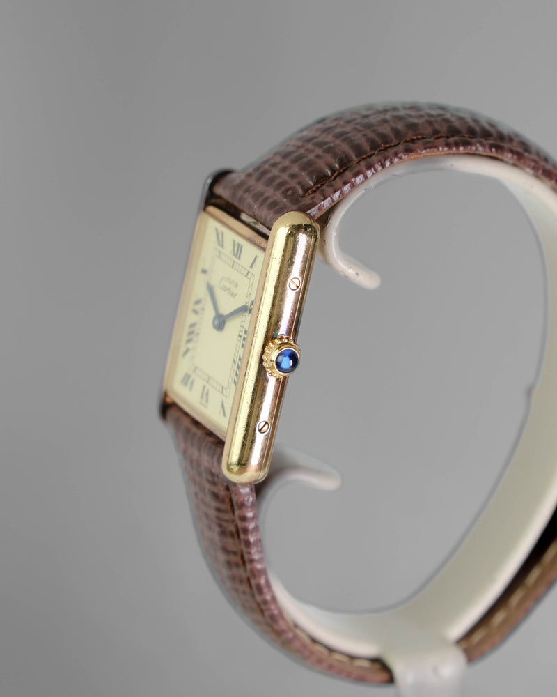 Cartier Must de Tank lemon dial  Quartz
