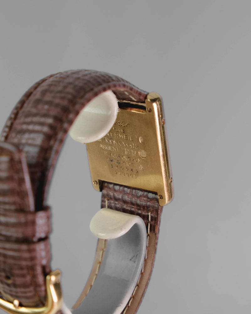 Cartier Must de Tank lemon dial  Quartz