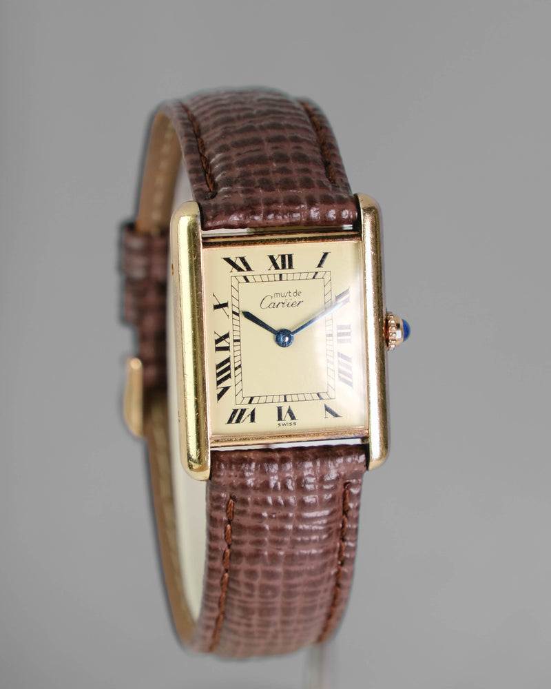 Cartier Must de Tank lemon dial  Quartz
