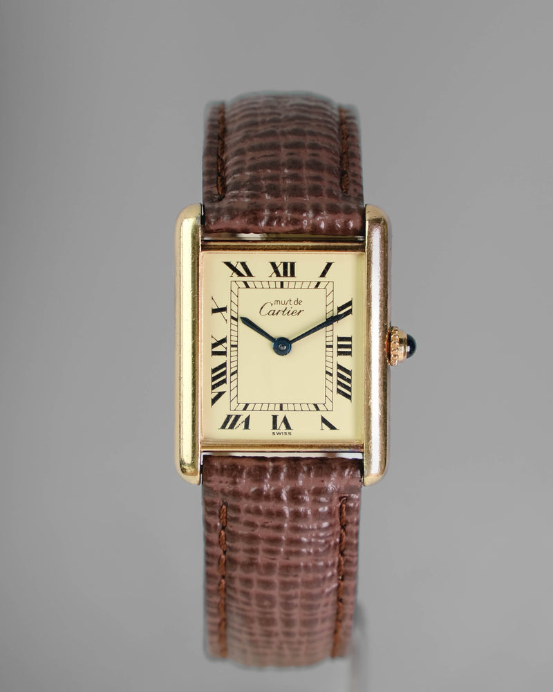 Cartier Must de Tank lemon dial  Quartz