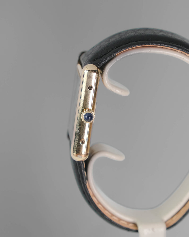 Cartier tank lm Mechanique Wood dial