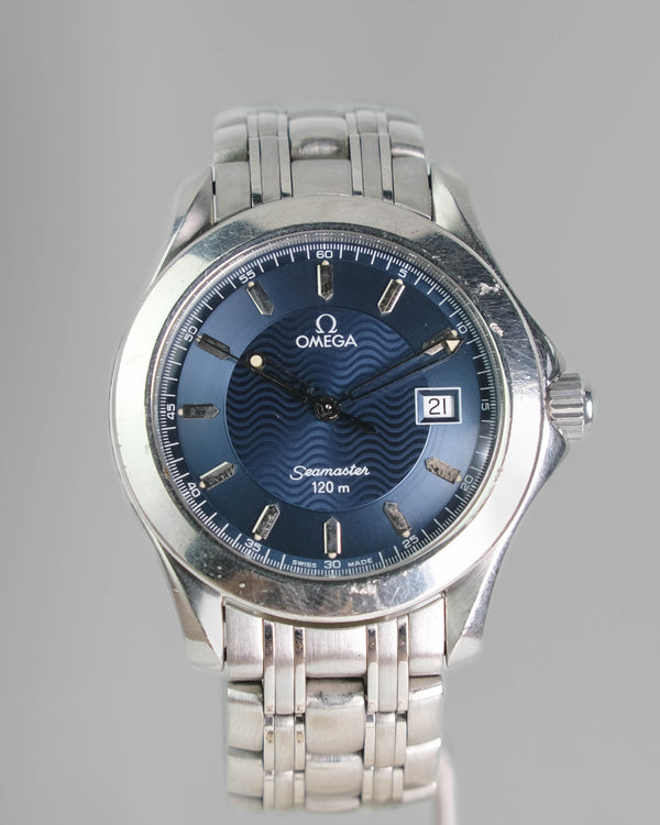 mega Seamaster 120m – Ref. 2511.81.00 – Blue Dial | Original Bracelet | Quartz