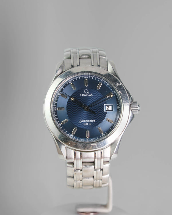 mega Seamaster 120m – Ref. 2511.81.00 – Blue Dial | Original Bracelet | Quartz