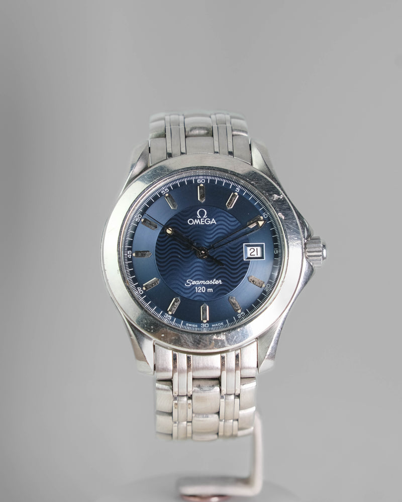 mega Seamaster 120m – Ref. 2511.81.00 – Blue Dial | Original Bracelet | Quartz