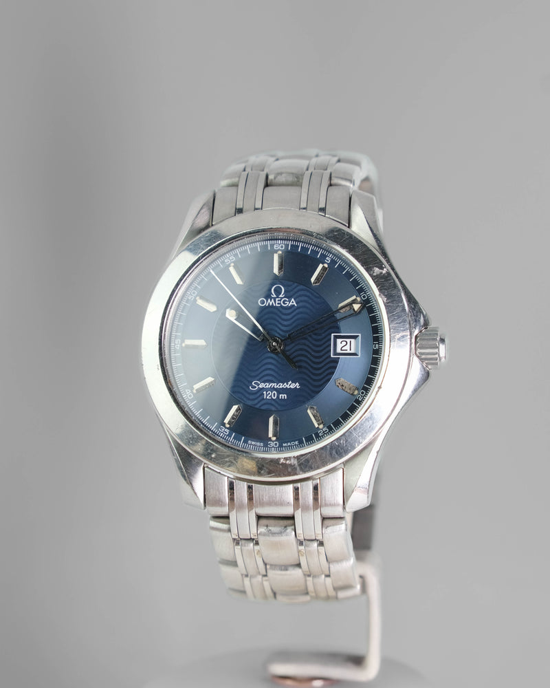 mega Seamaster 120m – Ref. 2511.81.00 – Blue Dial | Original Bracelet | Quartz