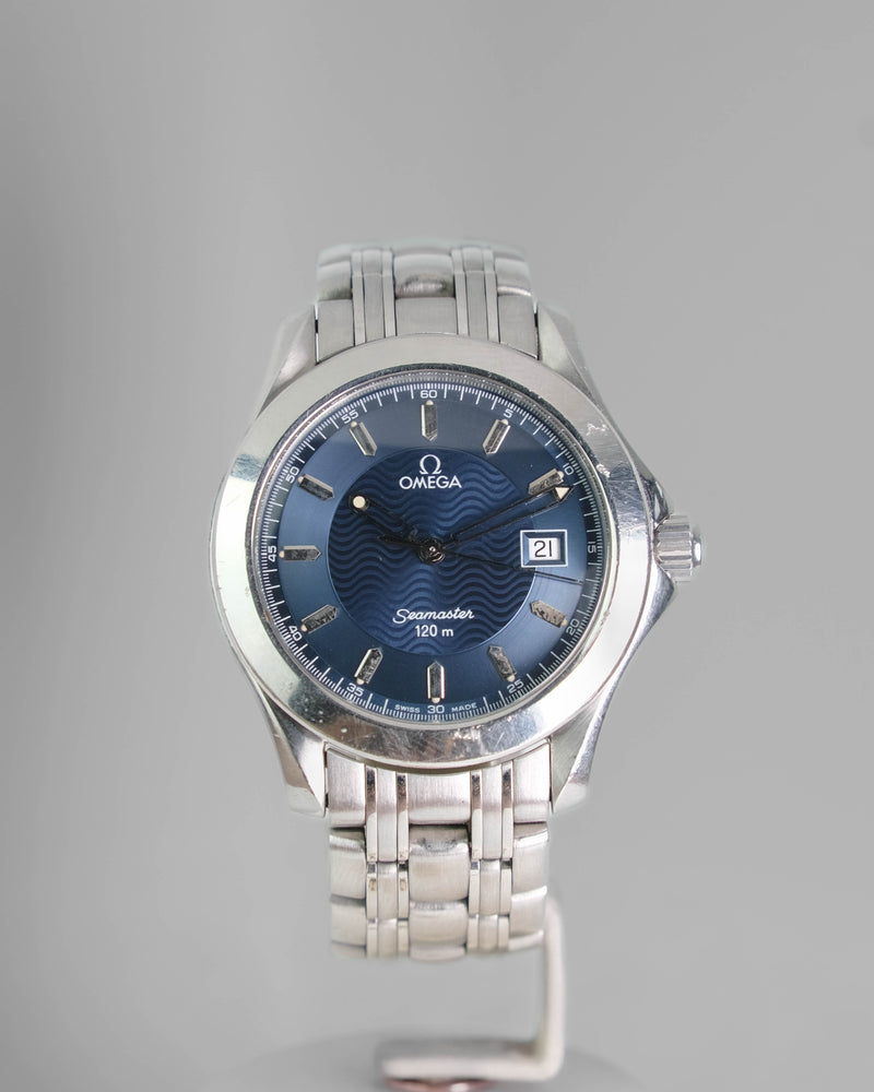 mega Seamaster 120m – Ref. 2511.81.00 – Blue Dial | Original Bracelet | Quartz