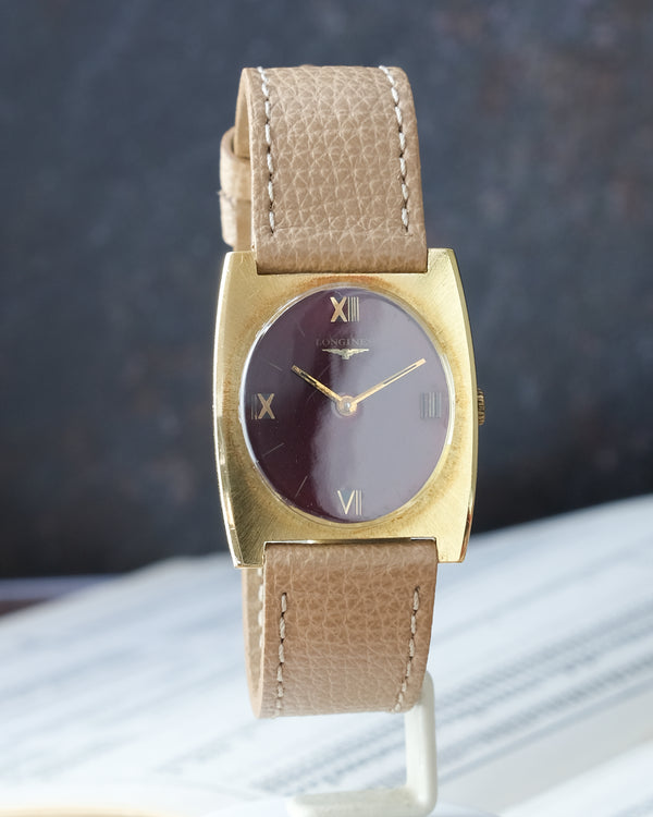 Longines Dress watch 18kt gold Lacquer dial