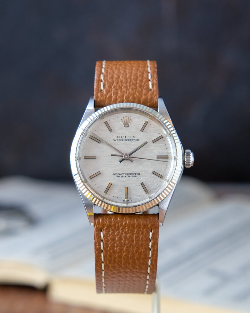 Rolex 1005 Oyster perpetual with shantung Dial from 1970