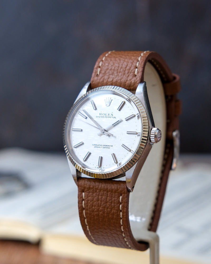 Rolex 1005 Oyster perpetual with shantung Dial from 1970