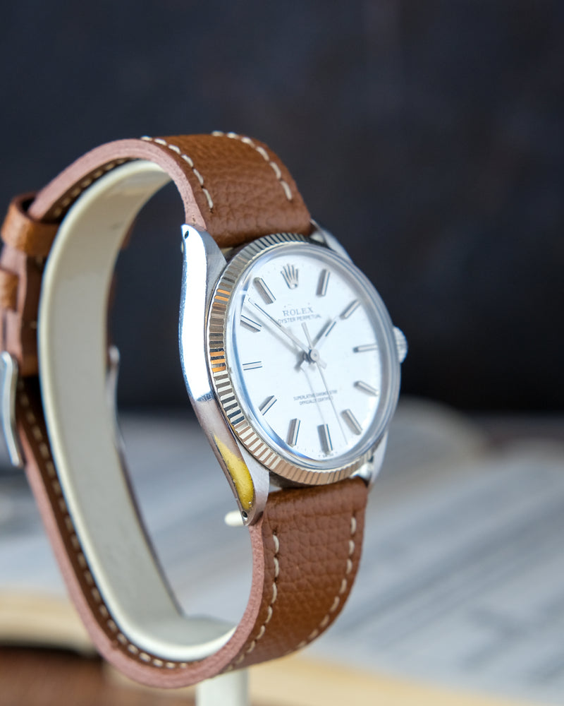 Rolex 1005 Oyster perpetual with shantung Dial from 1970