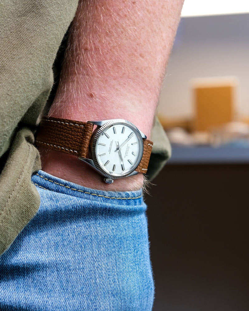 Rolex 1005 Oyster perpetual with shantung Dial from 1970