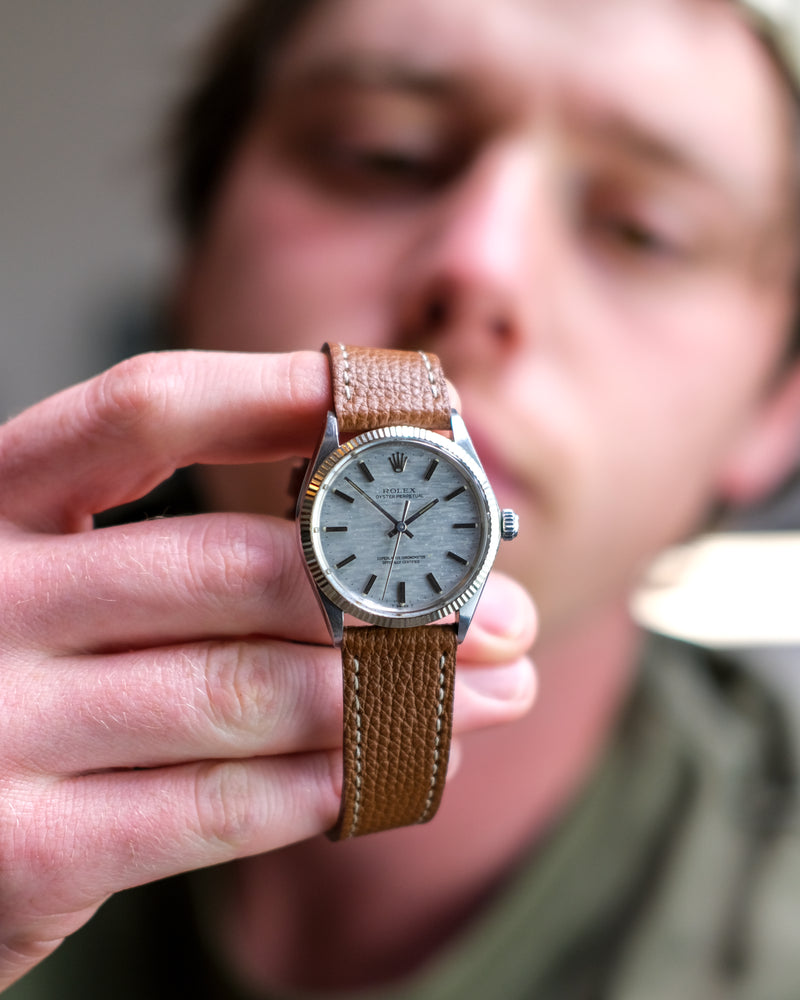 Rolex 1005 Oyster perpetual with shantung Dial from 1970