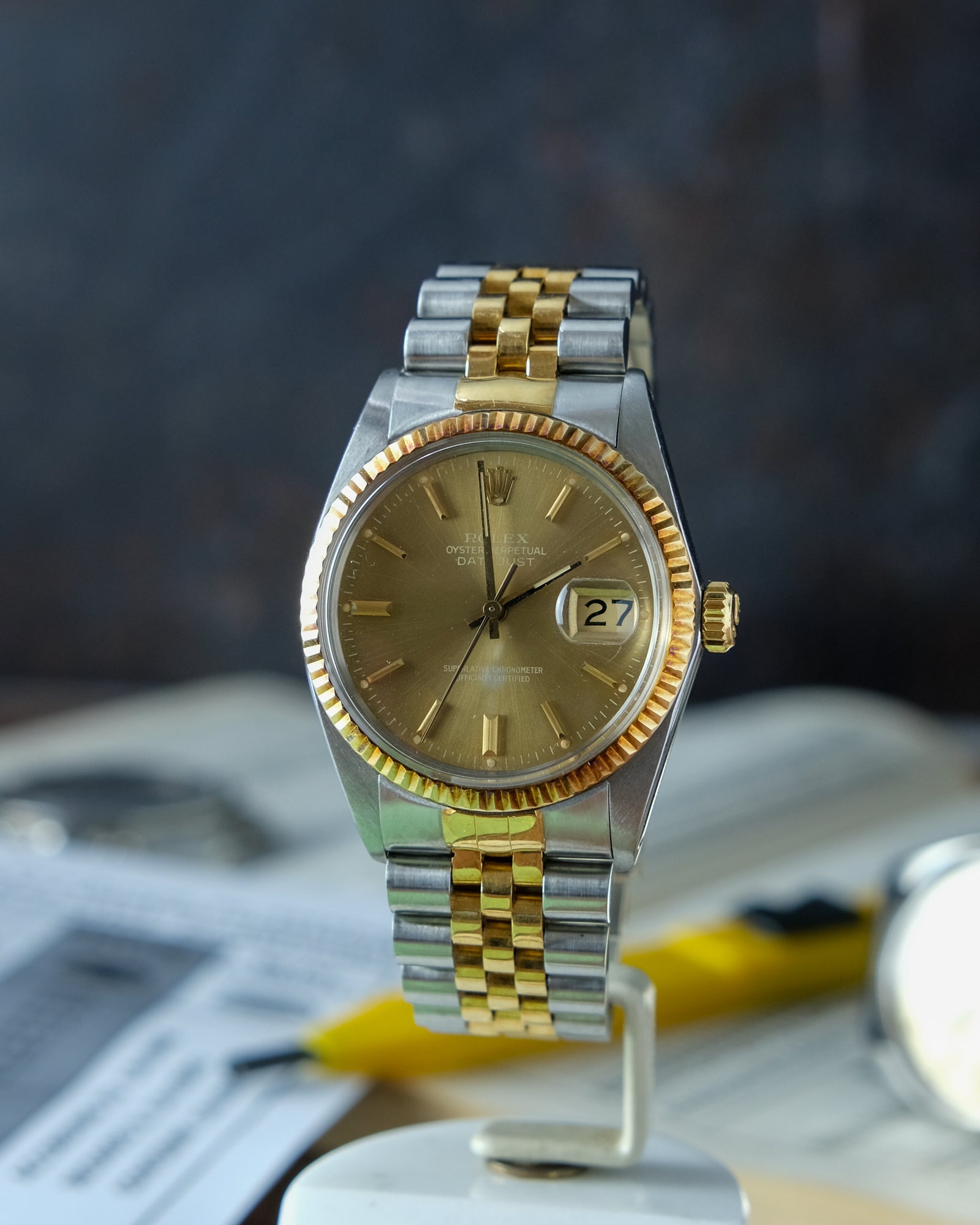 Rolex Datejust reference 16013 With papers GHOST dial – Perpetual