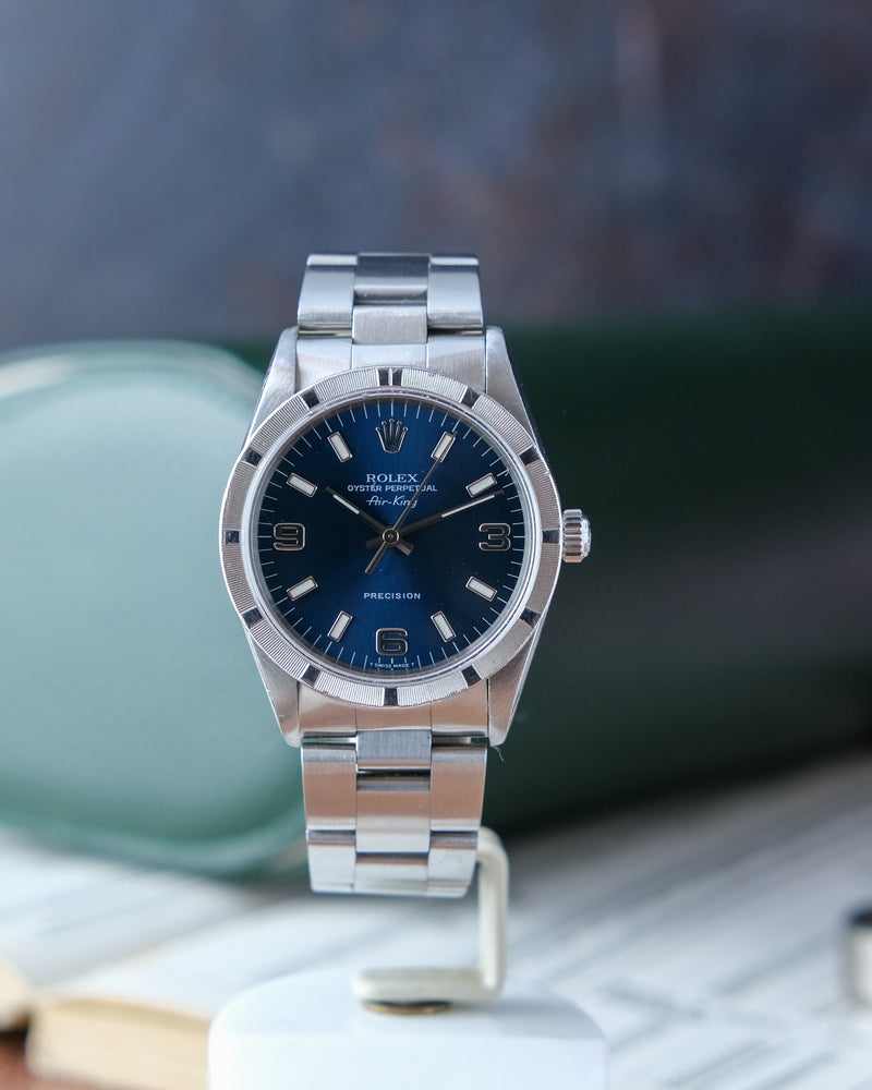 Rolex Air-king Reference 14010 With Papers From 1999