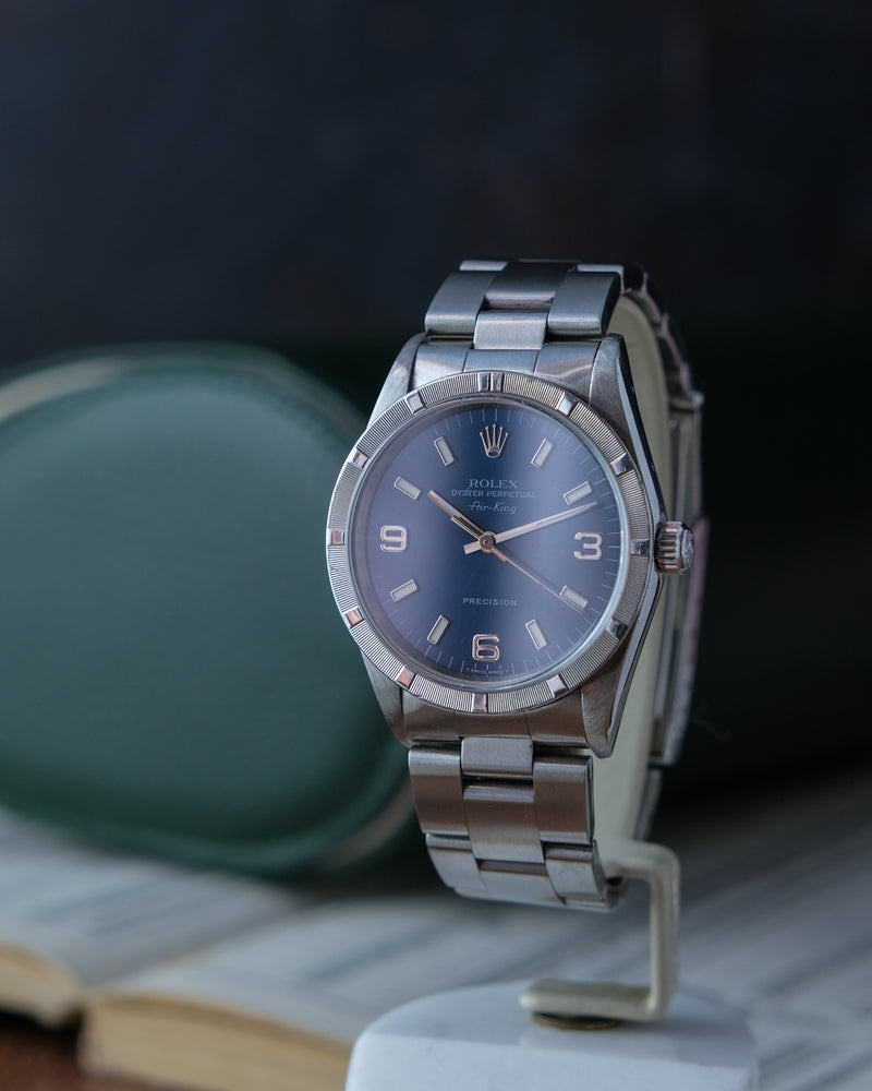 Rolex Air-king Reference 14010 With Papers From 1999