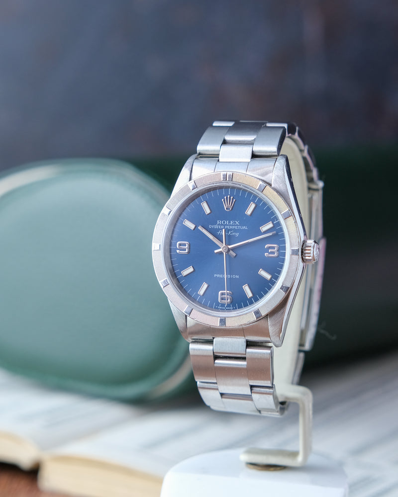 Rolex Air-king Reference 14010 With Papers From 1999