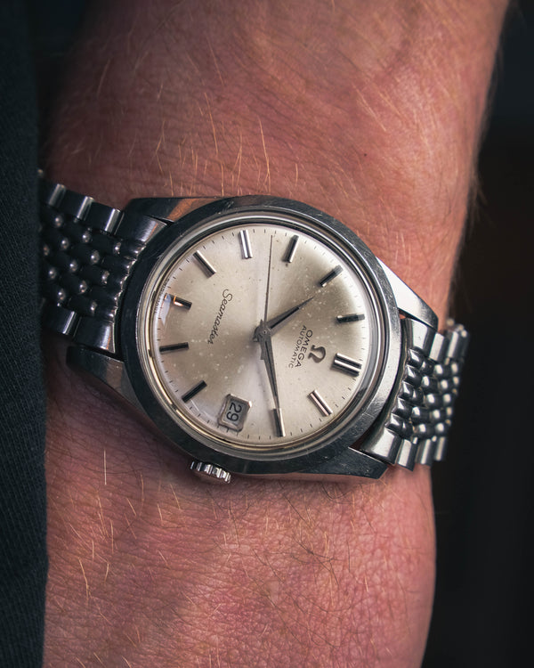 Omega Seamaster 166.010 from 1968 ORIGINAL SMALL CROWN