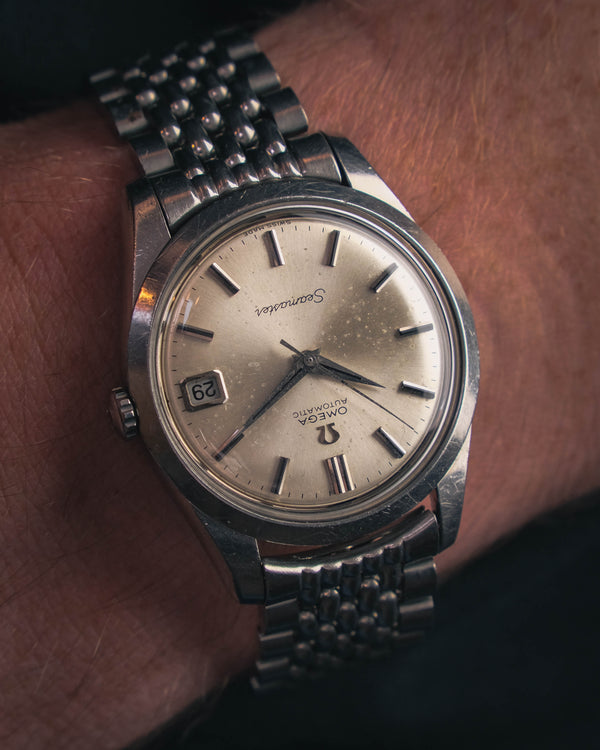 Omega Seamaster 166.010 from 1968 ORIGINAL SMALL CROWN