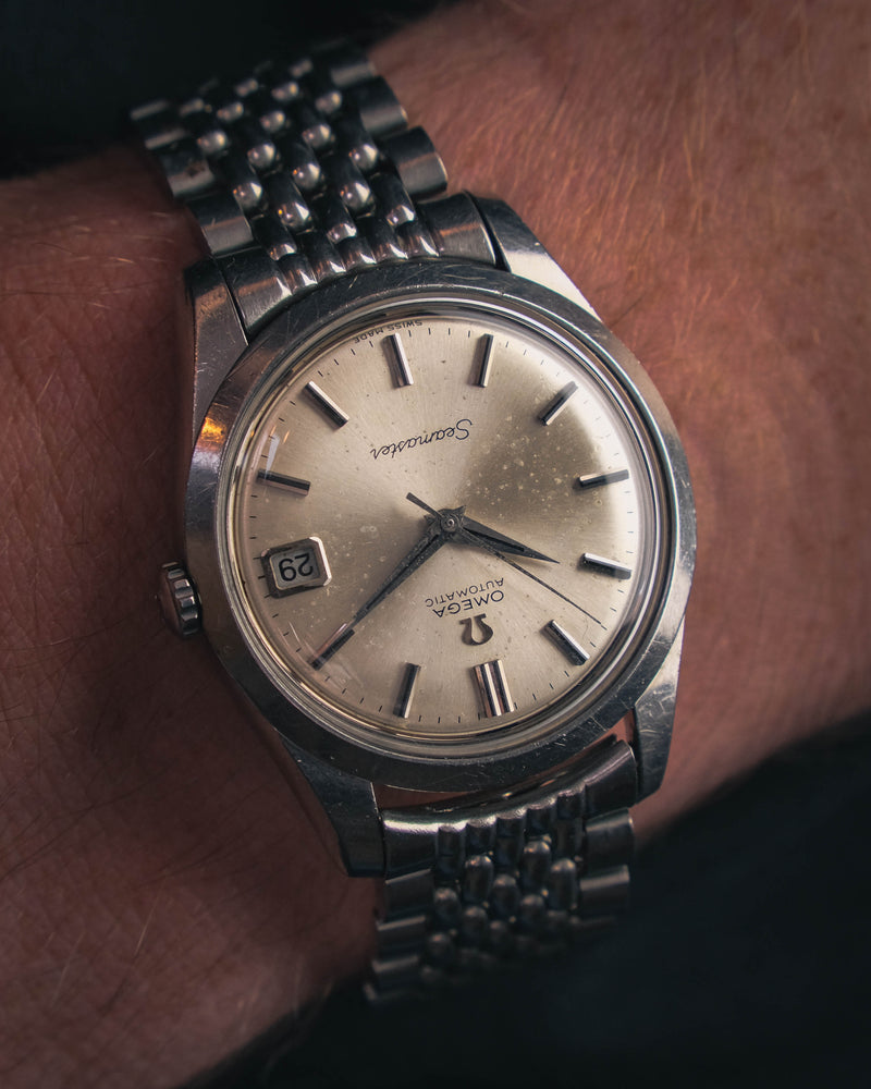 Omega Seamaster 166.010 from 1968 ORIGINAL SMALL CROWN