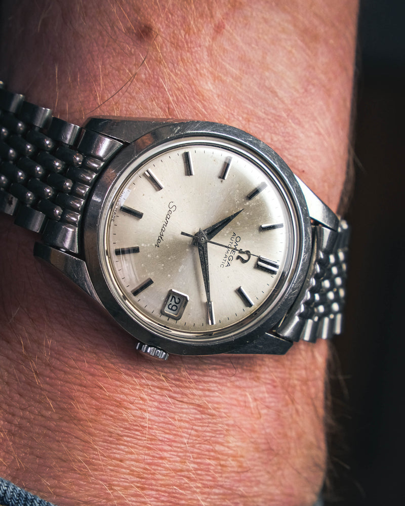 Omega Seamaster 166.010 from 1968 ORIGINAL SMALL CROWN