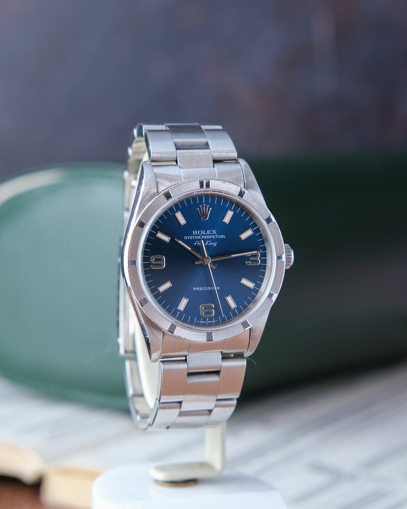 Rolex Air-king Reference 14010 With Papers From 1999