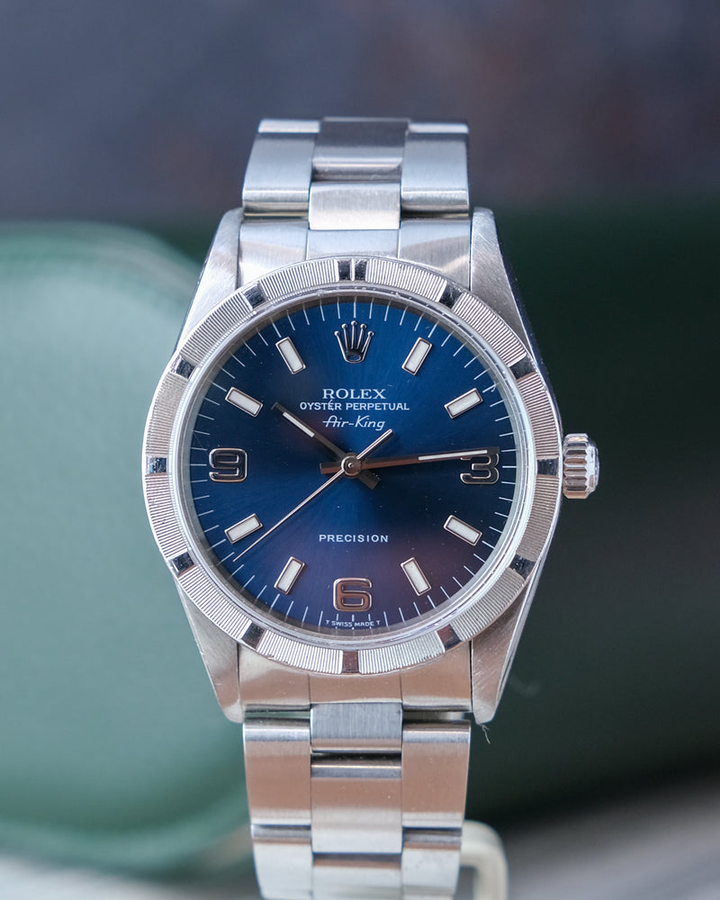 Rolex Air-king Reference 14010 With Papers From 1999