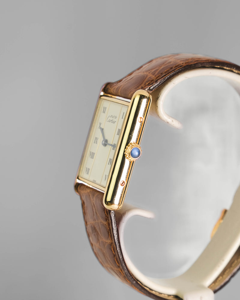 Cartier Tank Quartz LM With box