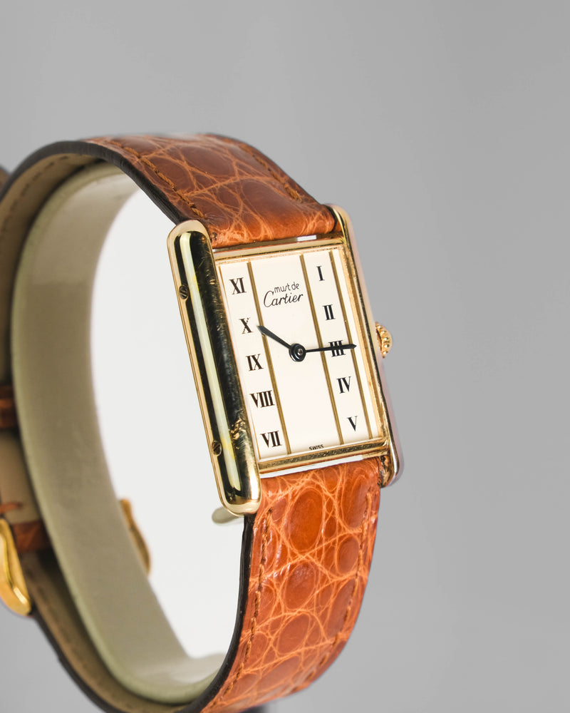 Cartier Tank Quartz LM With box