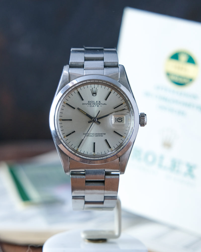 Rolex Date reference 15000 With papers from 1981