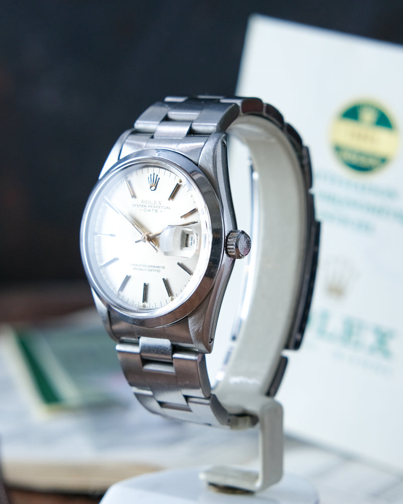 Rolex Date reference 15000 With papers from 1981