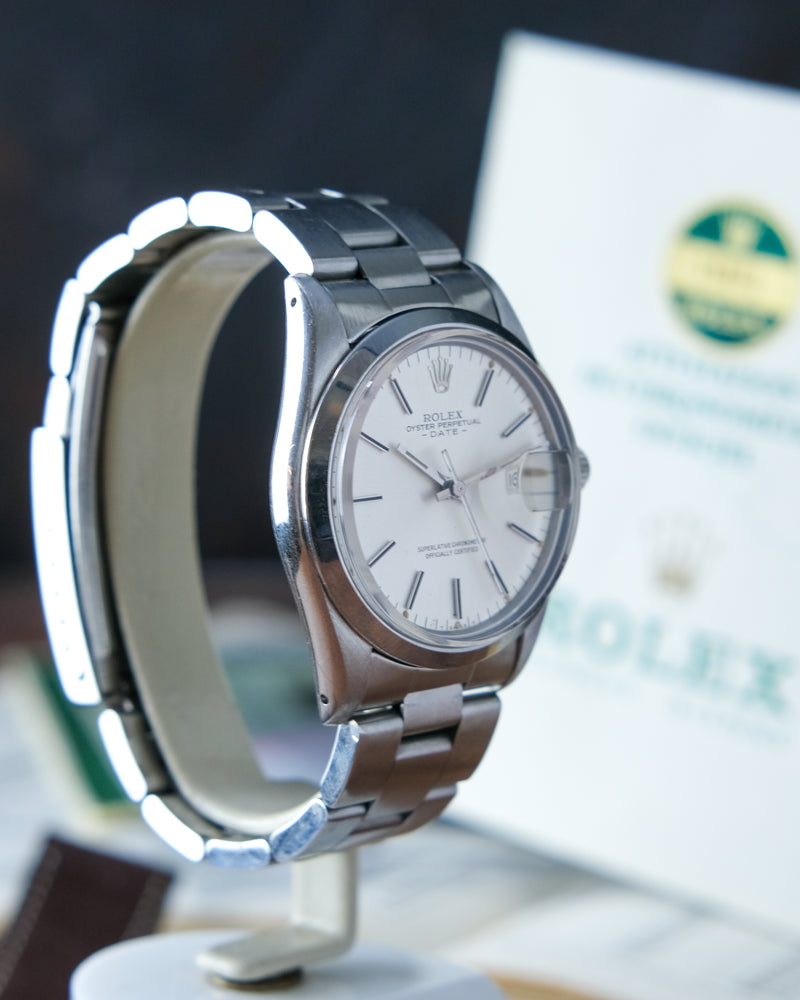 Rolex Date reference 15000 With papers from 1981