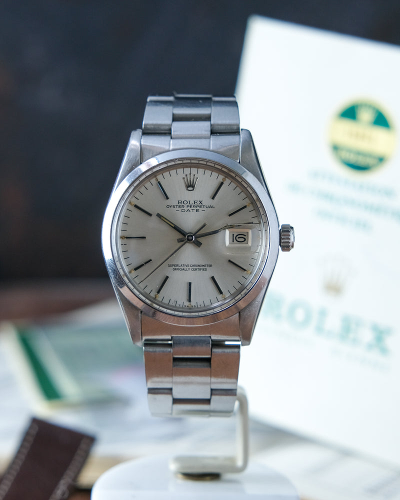 Rolex Date reference 15000 With papers from 1981