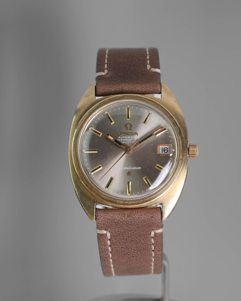 Omega constellation C shape super rare Ghost havana dial