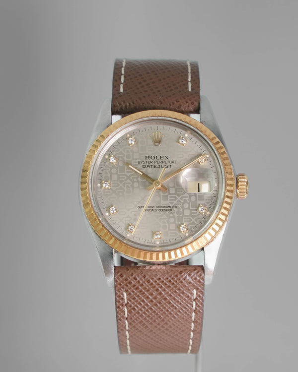 Rolex Datejust 16013 with rare diamond set computer dial