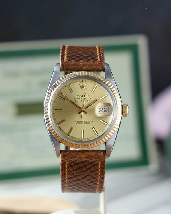 Rolex 1601 Datejust Head with the rarest papers out there ( from 1966)