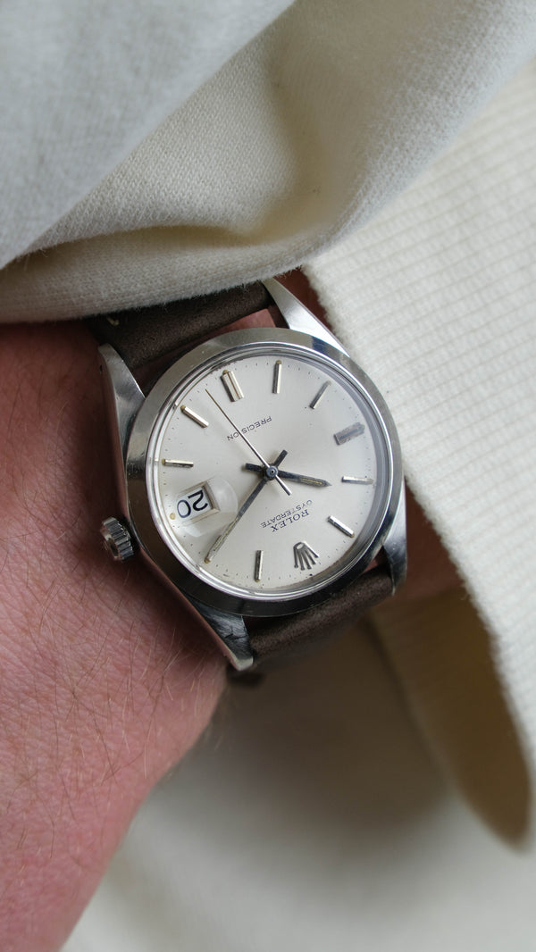 Rolex 6694 Oyster Date silver Dial 1972