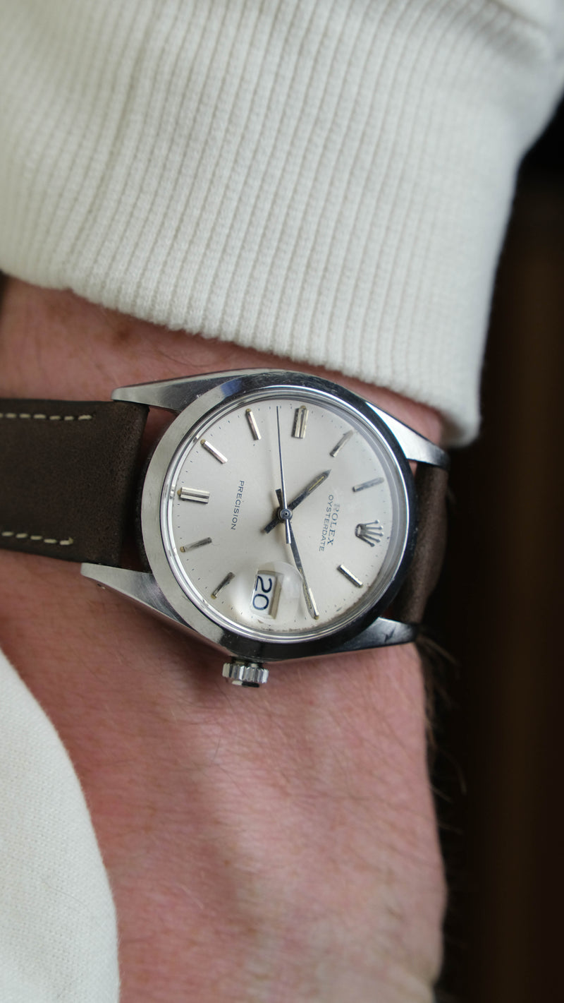 Rolex 6694 Oyster Date silver Dial 1972