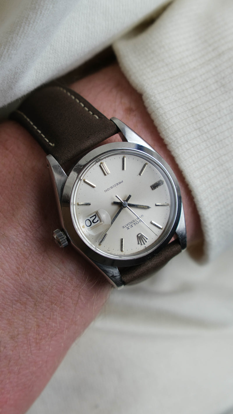Rolex 6694 Oyster Date silver Dial 1972