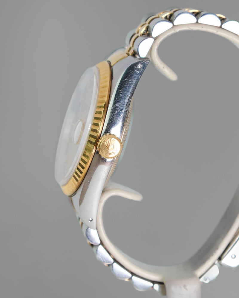 Rolex Datejust Two-tone reference 16233 Diamond set in perfect condition