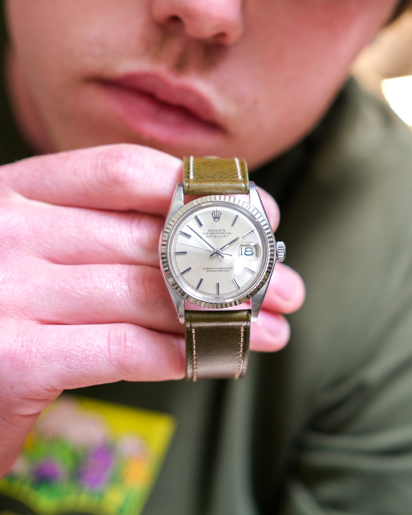 Rolex 1601 Datejust Head from 1971 NO LUME – Perpetual Watch Lover